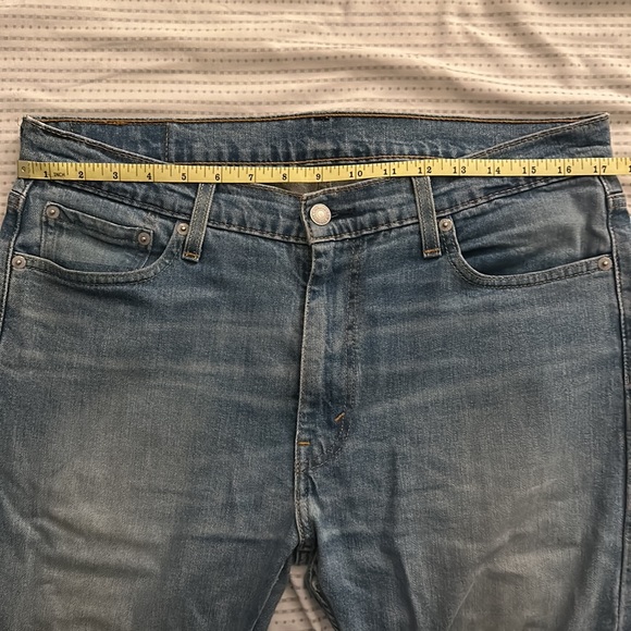 LEVI's 513 Vintage 90s Grunge Jeans 33 x 32 - Picture 5 of 6